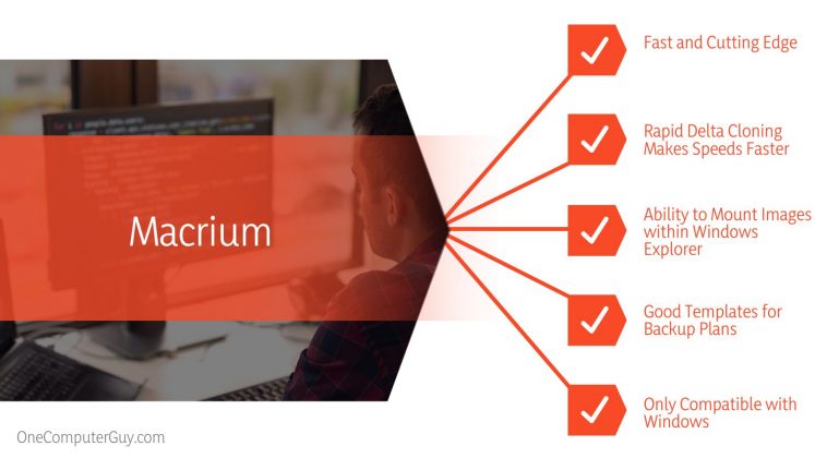 Acronis Vs. Macrium: Best Backup Option Fits Your Needs Best - One ...