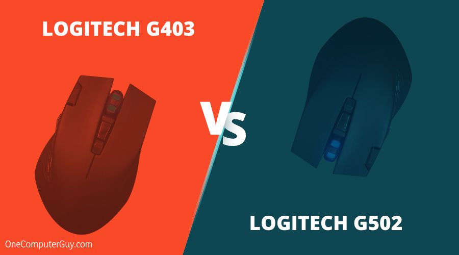 Logitech G403 vs Logitech G502 Hero: Jaka jest różnica?