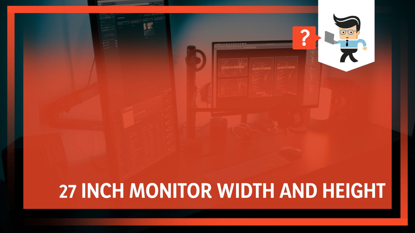 27 Inch Monitor Width And Height How To Get The Exact Measurements